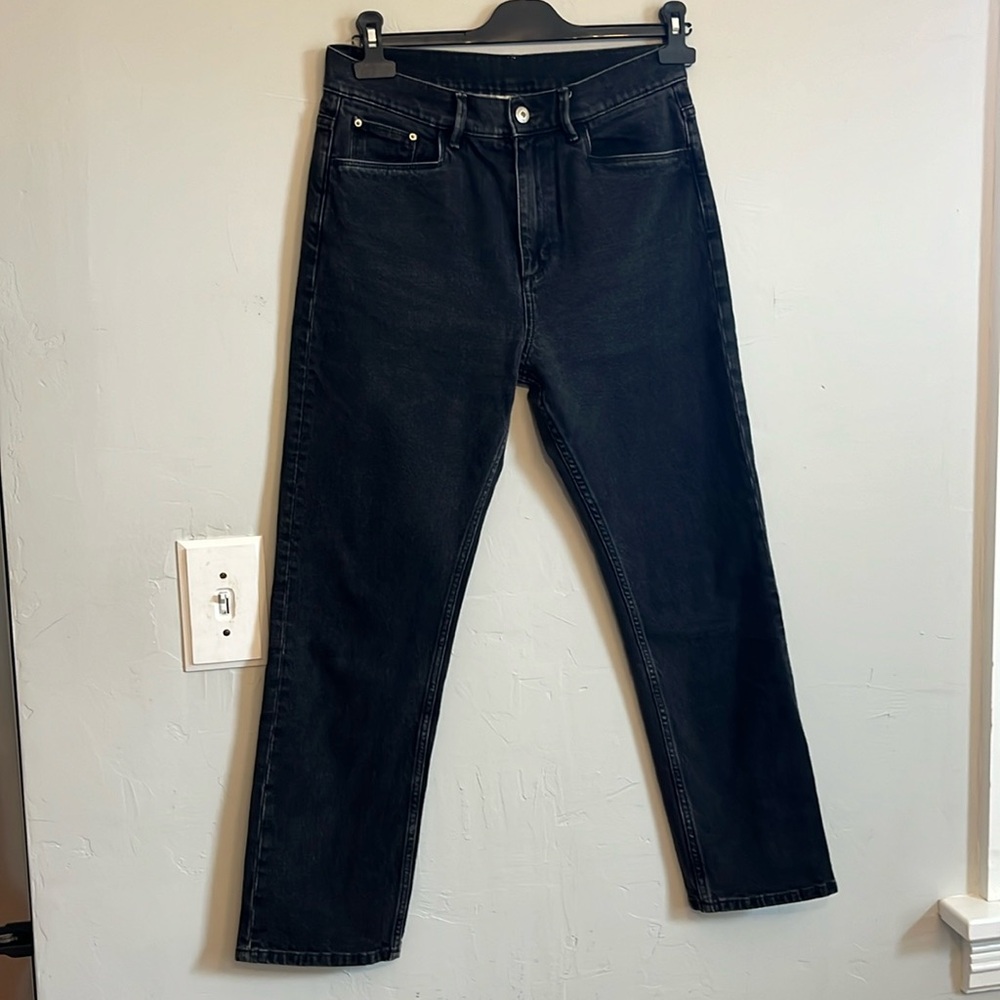 Wandler size 28 black “carnation” jean